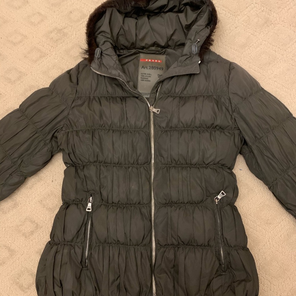 Prada winter down coat